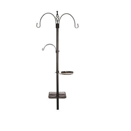 Gardman FEEDING STATION 2 HOOK SQ TRAY W22 BA08015X